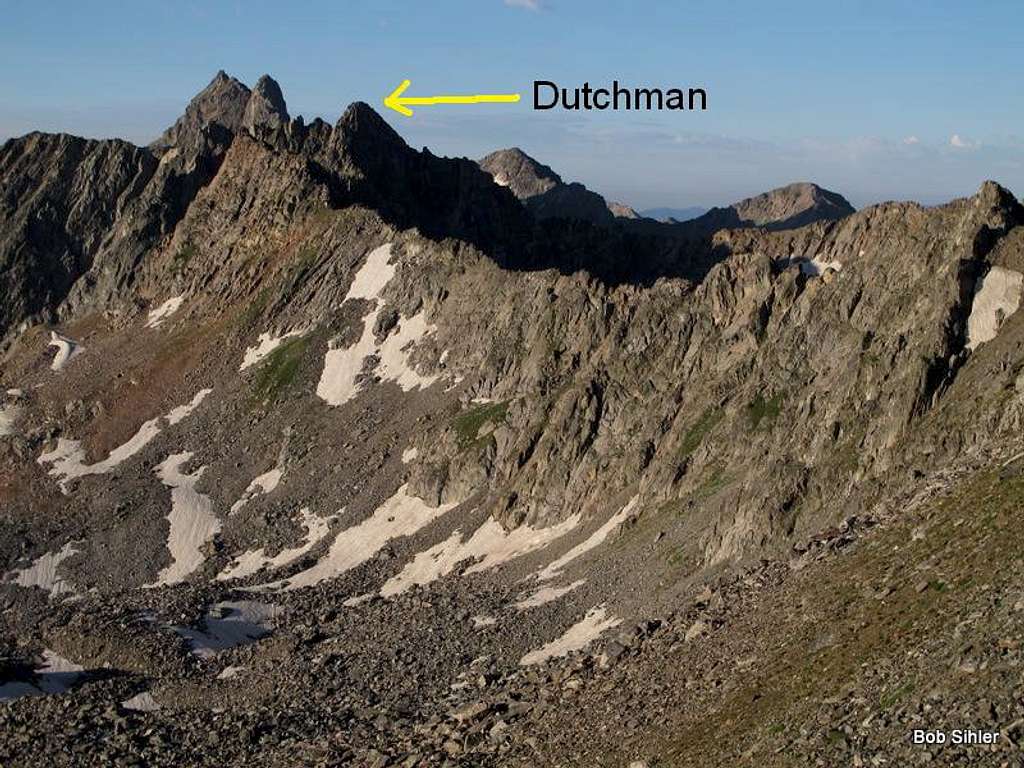 Hilgard Peak and Dutchman Peak