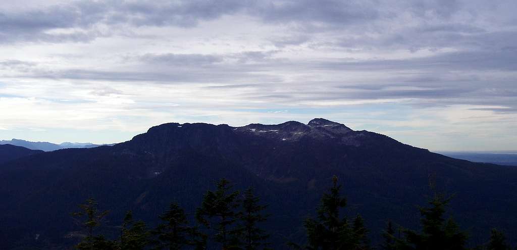 Mt. Pilchuck from Green Mountain's middle summit