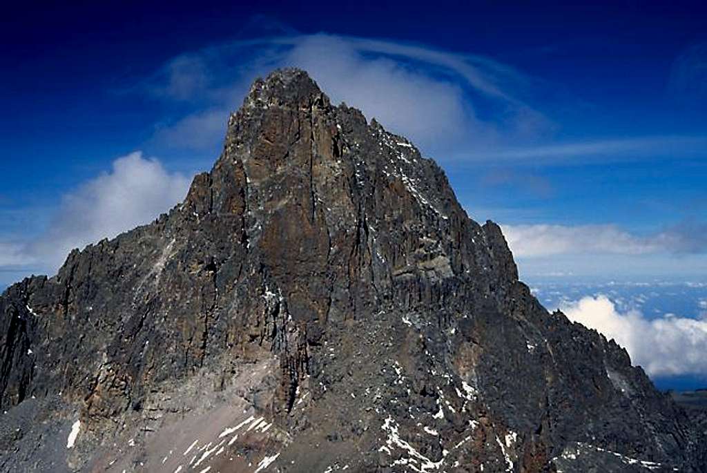 Mt Kenya's second highest...