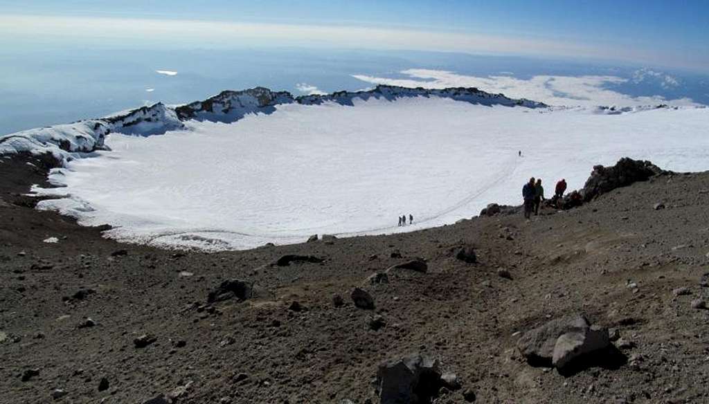 Mount Rainier Summit Crater