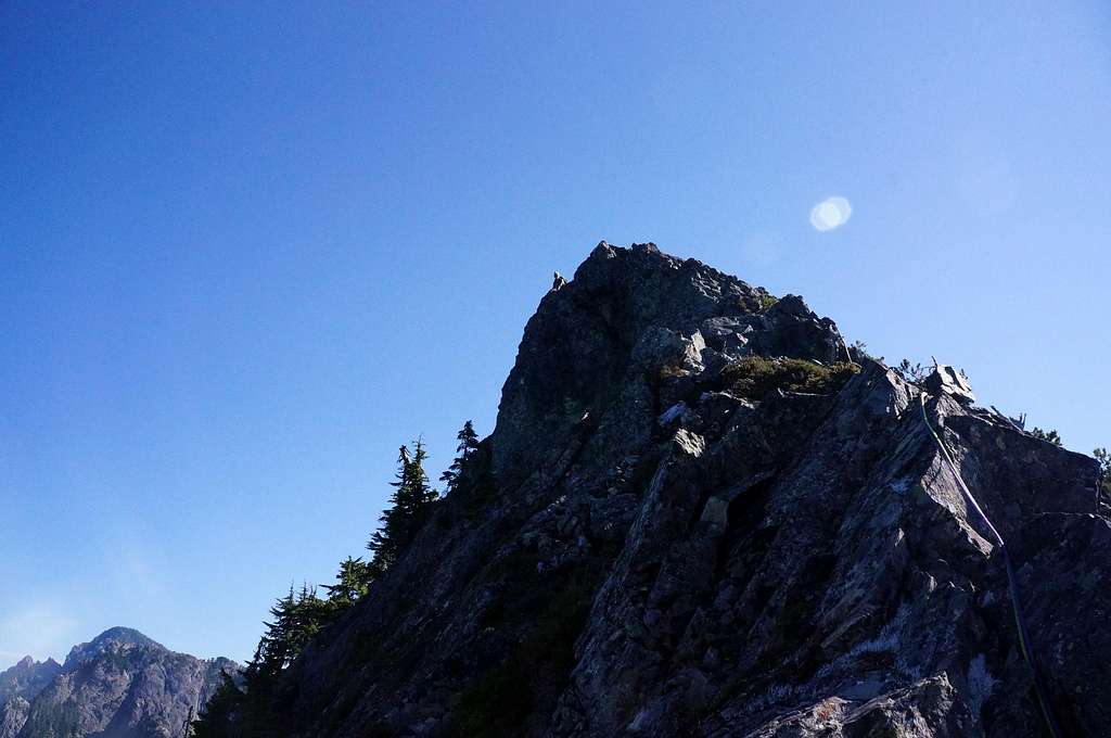 2nd minor peak, W Ridge of W Garfield
