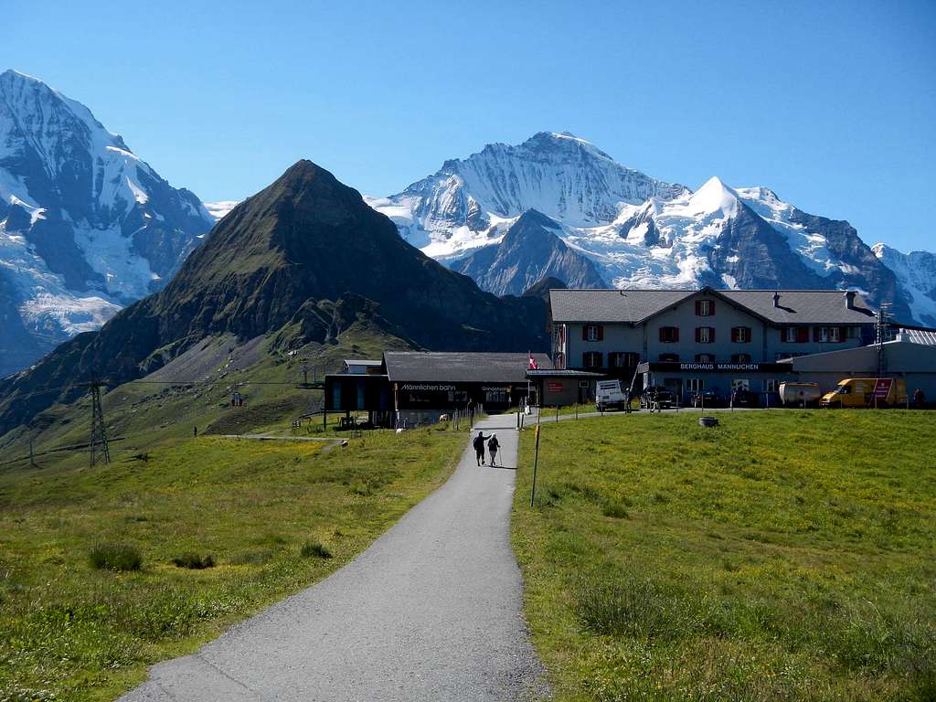 Tschuggen And Jungfrau