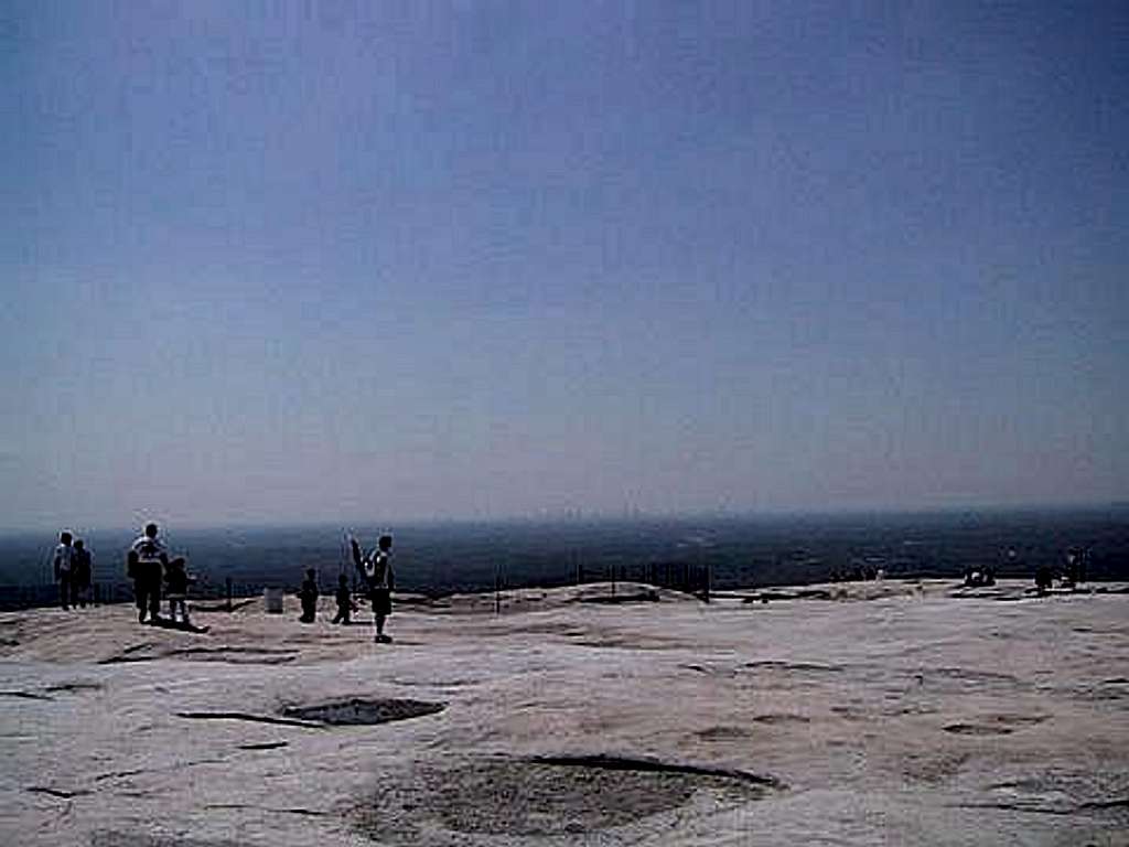 From the top of Stone Mtn,...