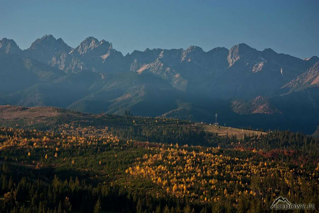 High Tatras from Lapszanka