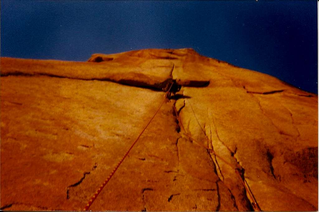 The Salathe, The Headwall, Pitch 31
