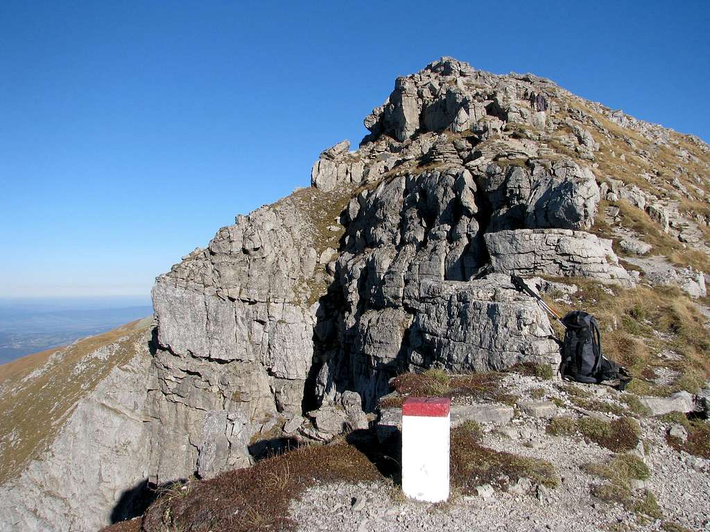 Top of Krzesanica's Cliff