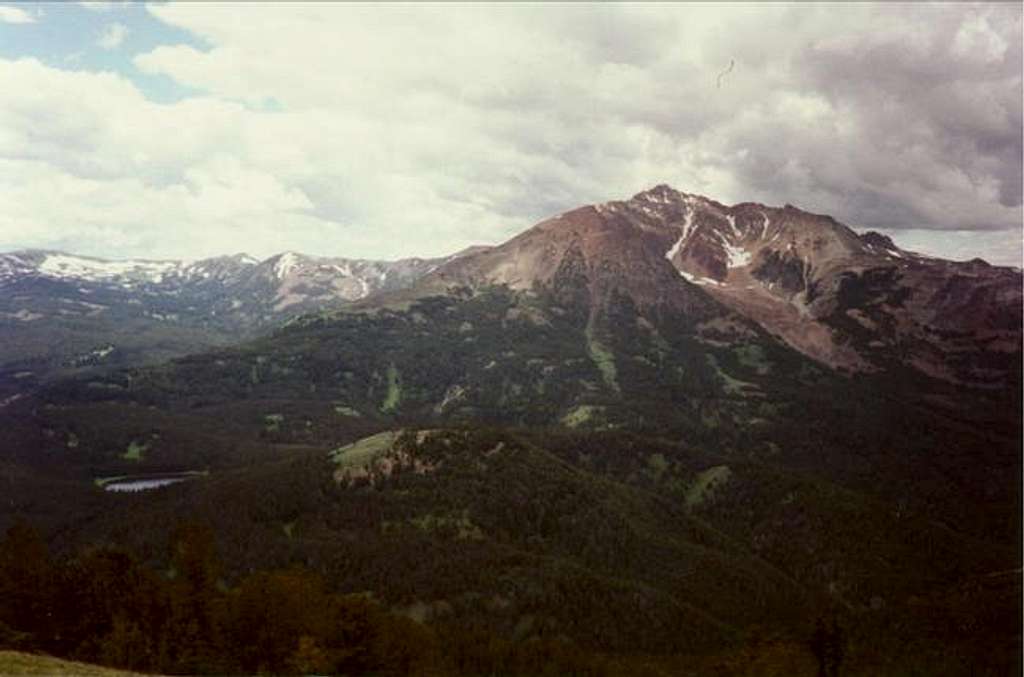 Electric Peak and Cache Lake...