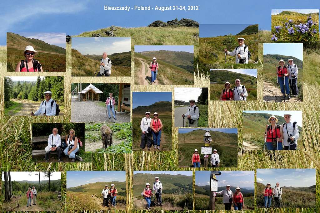 Our hikes in Bieszczady Mountains - summer 2012