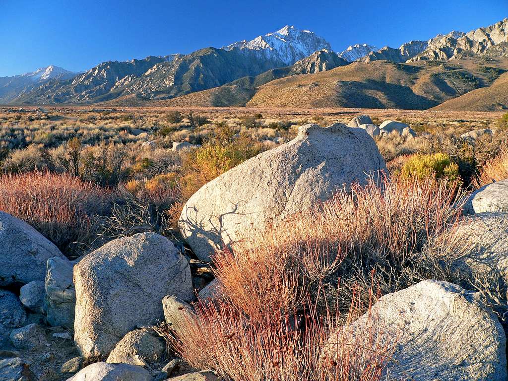 Eastern High Sierra from Independence area