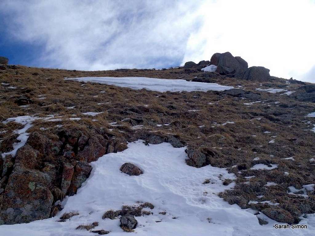 Looking up the false summit