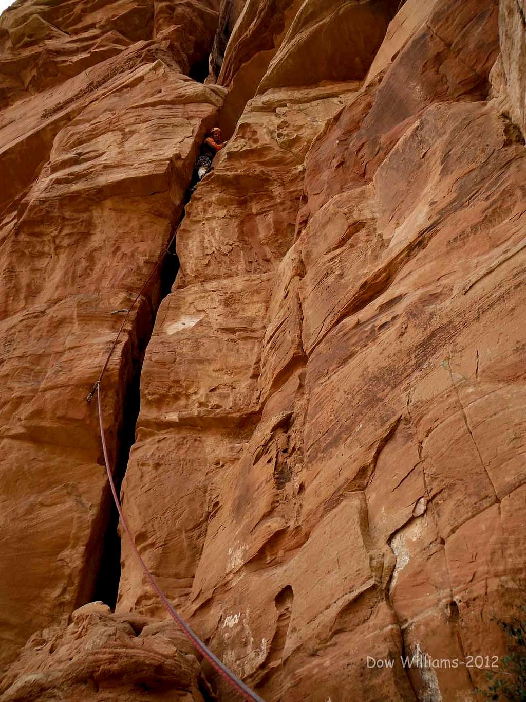 Big Country Spire, 5.9+
