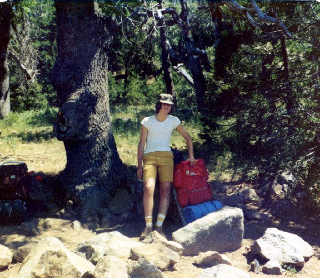 Cuyamaca Peak Backpacking Trip - 1976