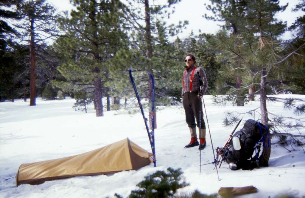 Mt San Jacinto Backcountry Ski Trip - Winter 1985