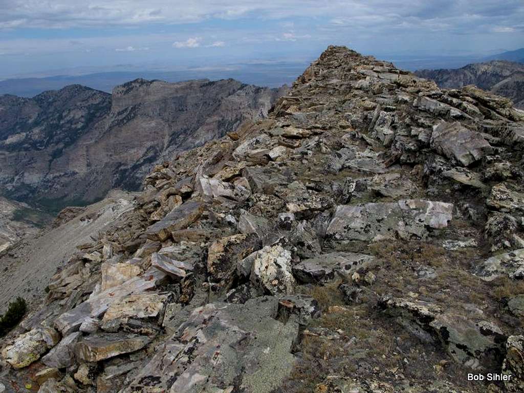 Highpoint of Thomas Peak's North Summit