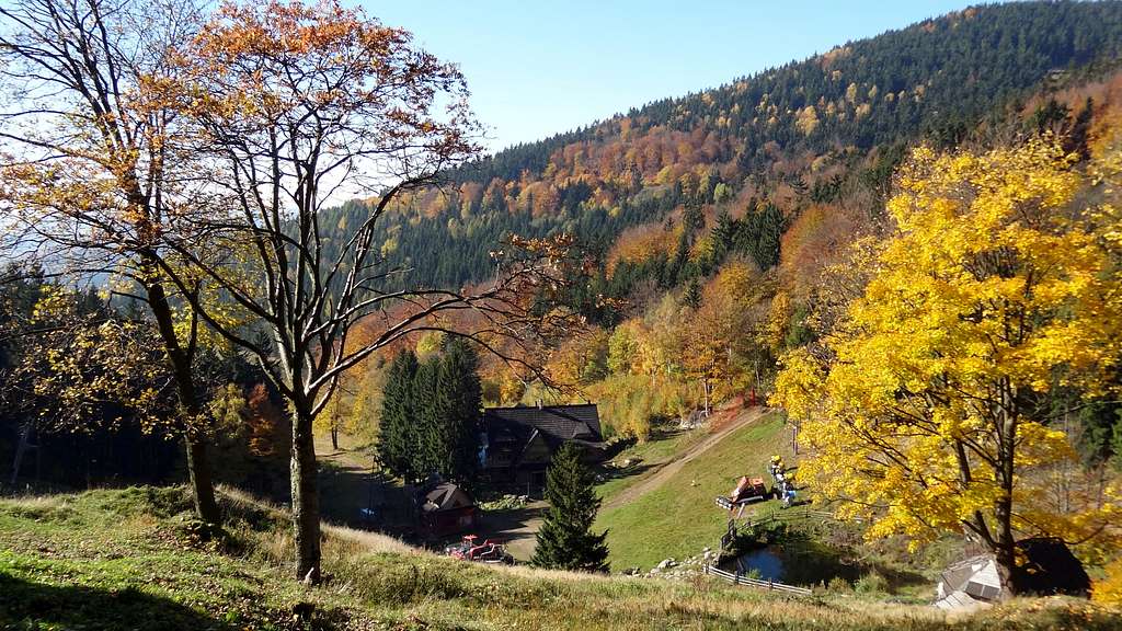 Autumn colors near Zygmuntówska hut