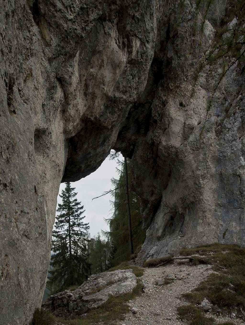 Small rock window