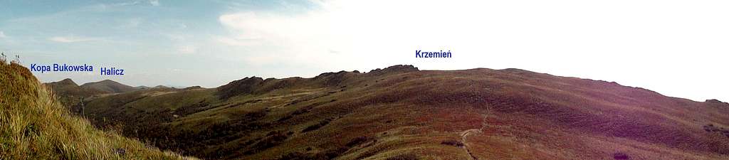 Mount Krzemień (1335 m)