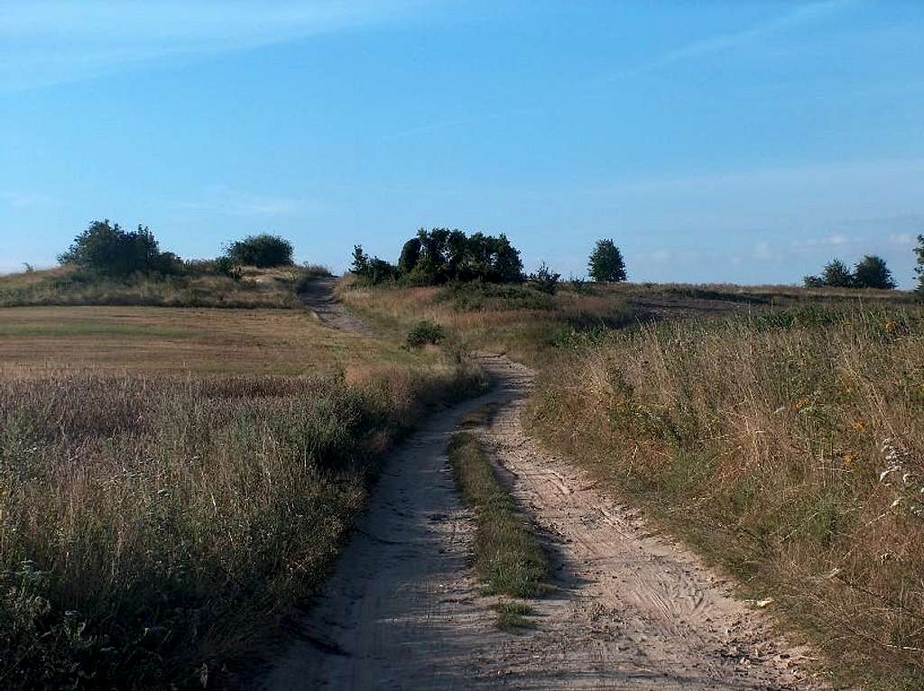 Trail near Strzelin