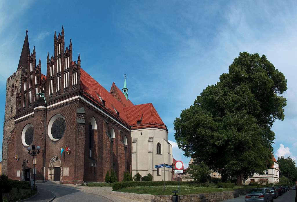 Ziębice old town centre