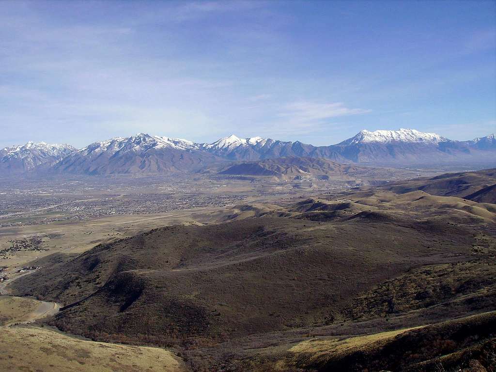 View of Wasatch - 23-Nov-2012