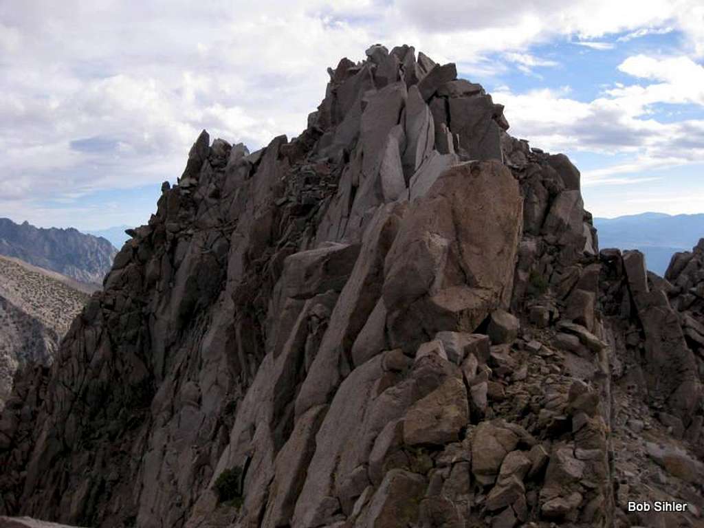 South Ridge and Summit of Independence Peak