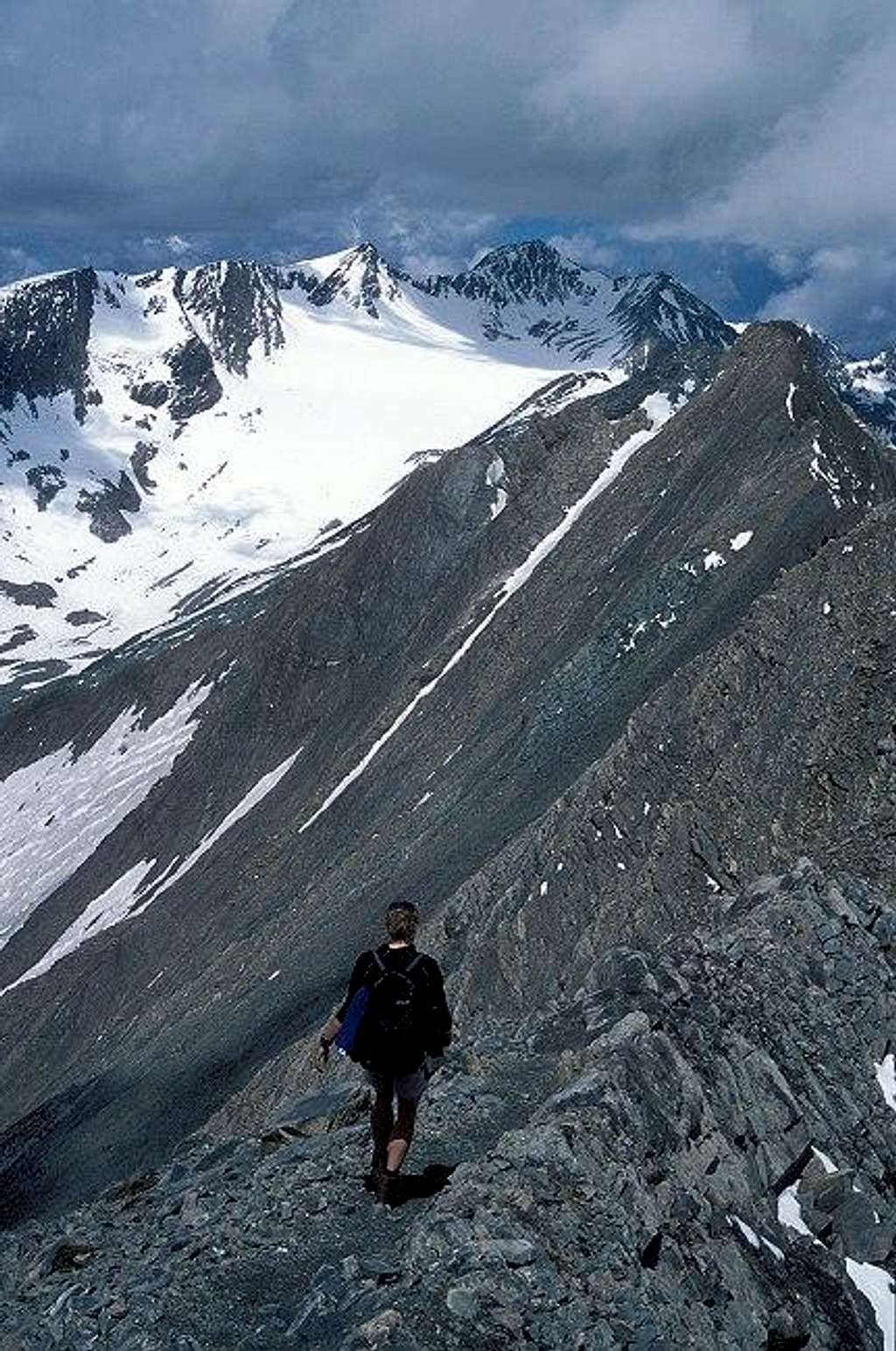 descending from Kendlspitze....