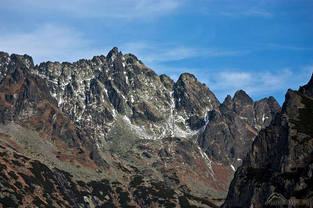 Zlobiva peak above Zlomiska valley