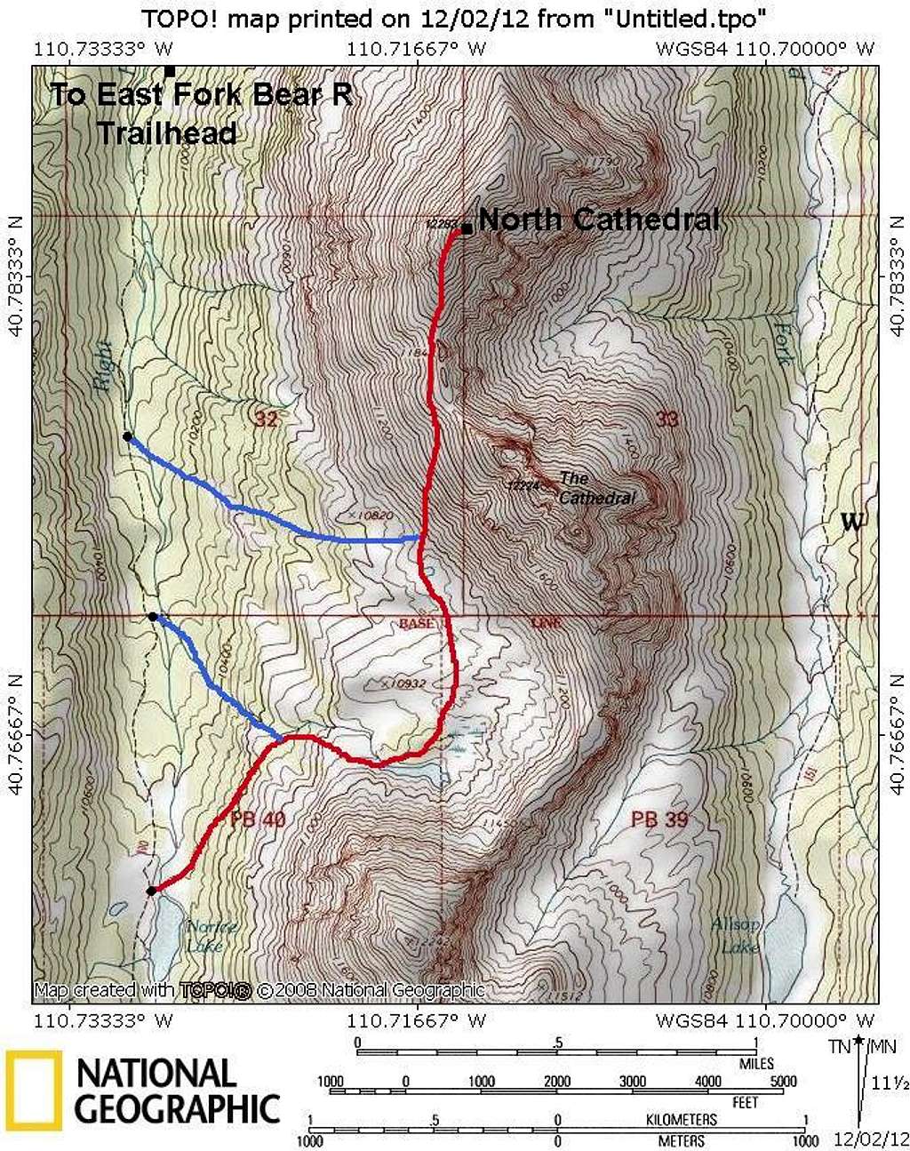 North Cathedral Route