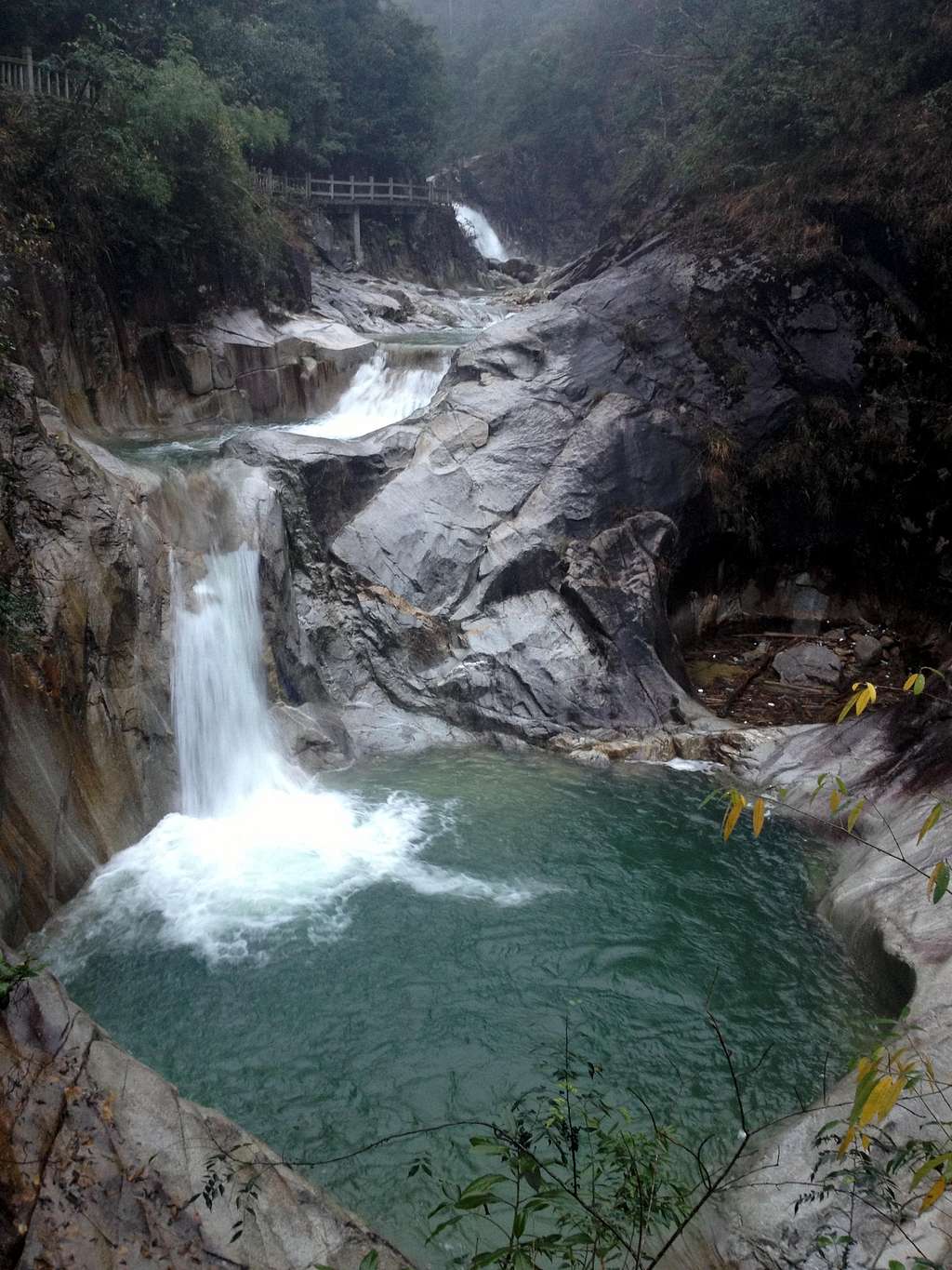 Waterfall in Qinshui Valley