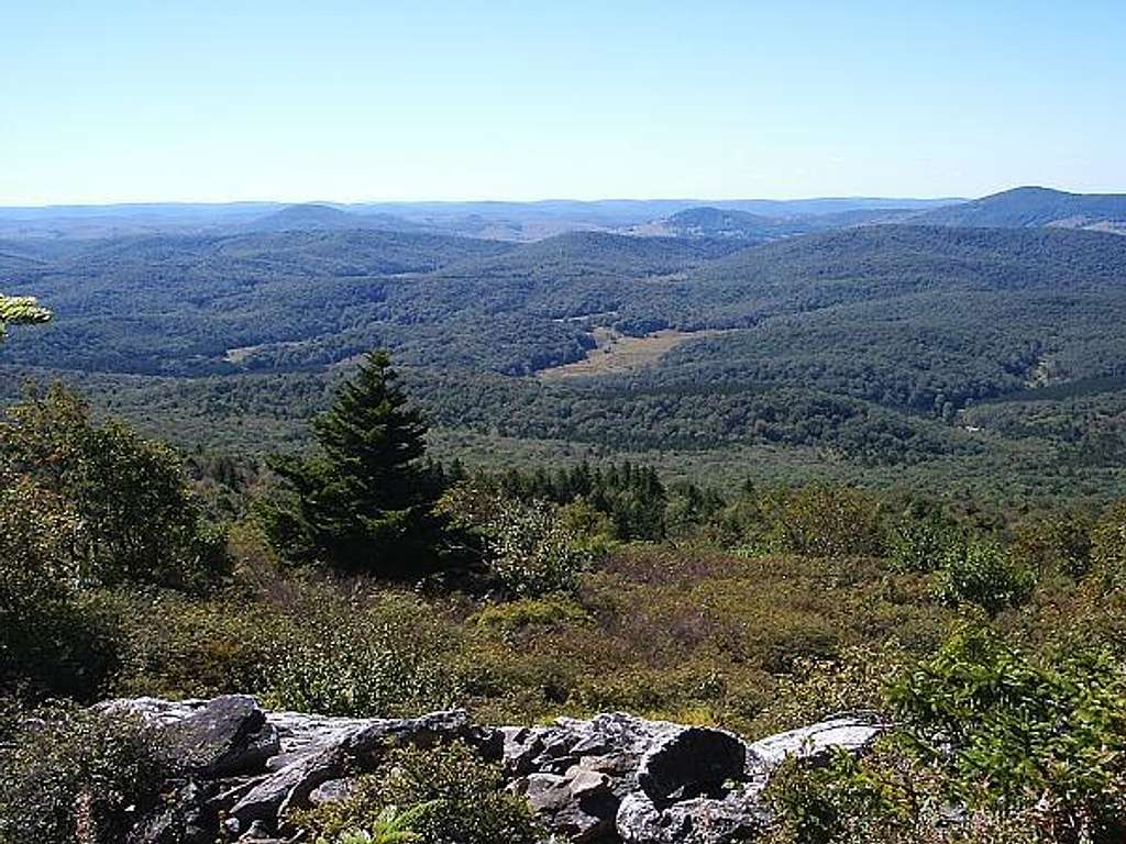 East from Spruce Knob
