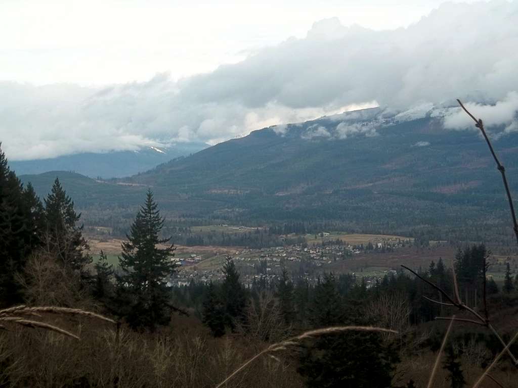 Clouds Clearing on the Cascade Front