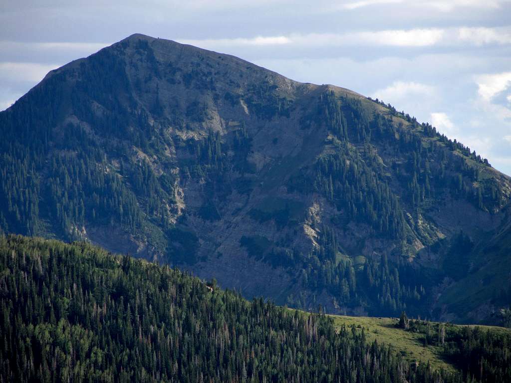 Lowe Peak from West Mountain