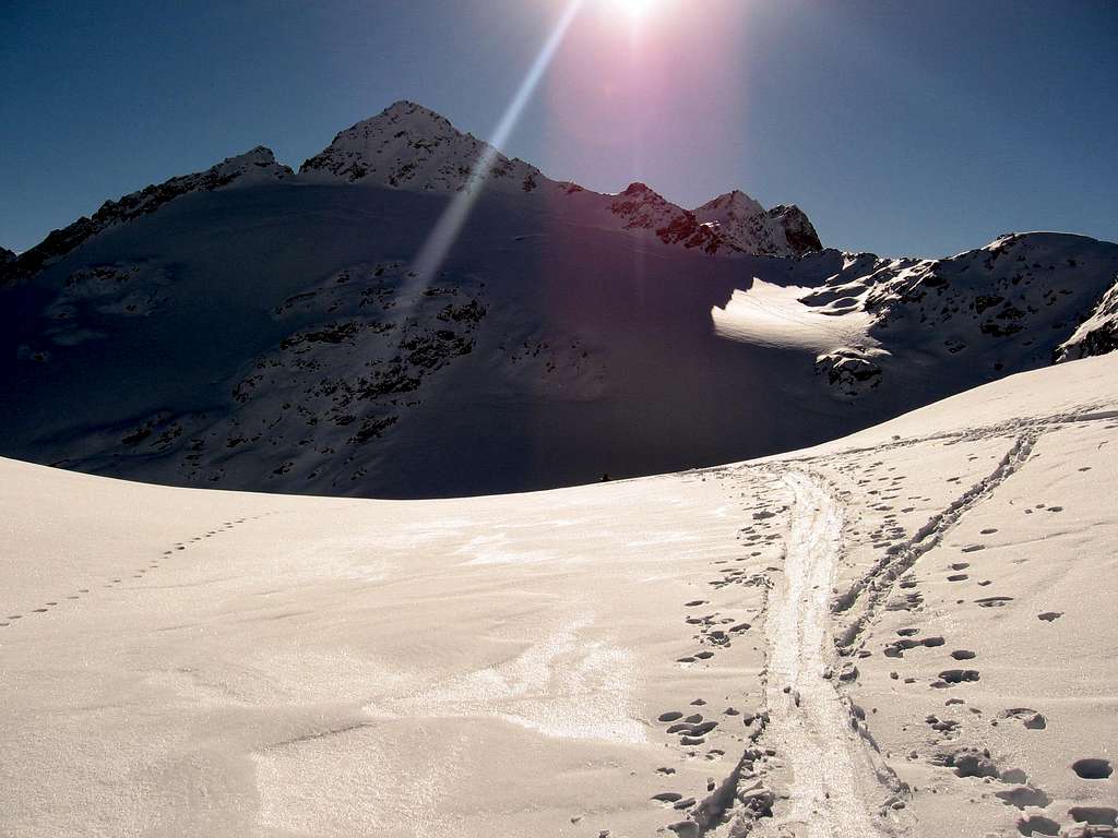 Ski route