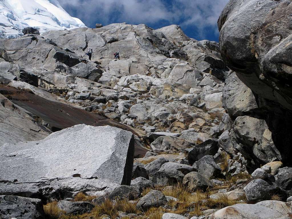 Descending Huascarán the hard way