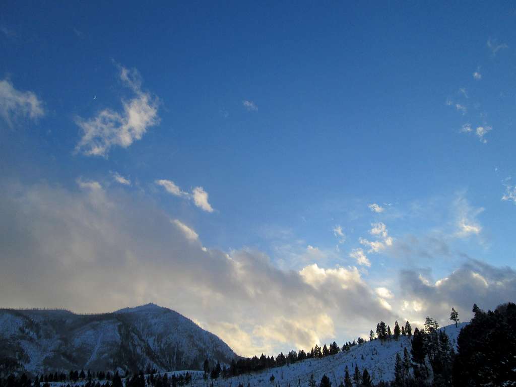 Bunsen Peak, December 17, 2012-Yellowstone National Park