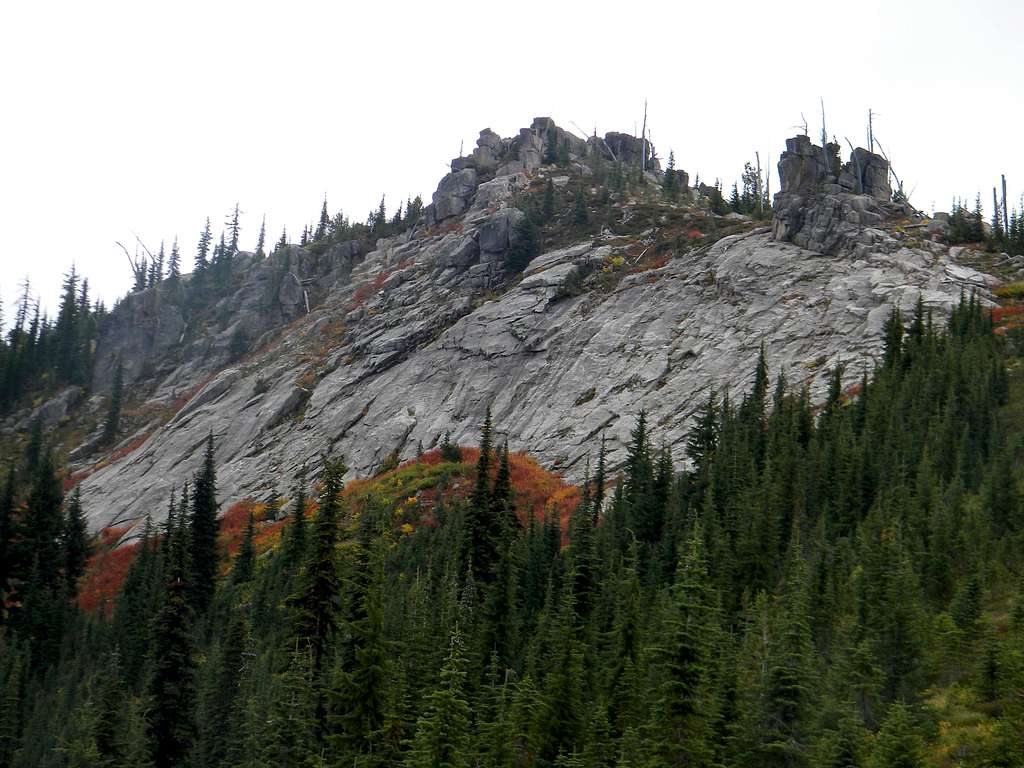 Rocks on the South Summit