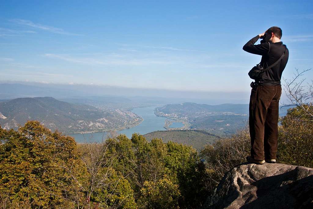 Danube Bend from above