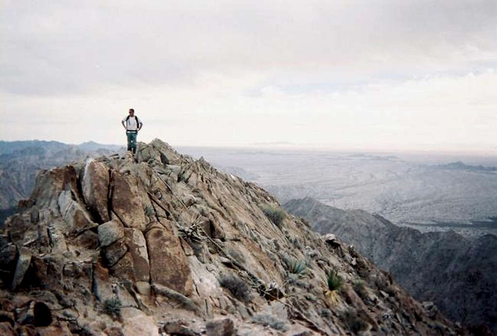 The summit of Sheep Mountain.