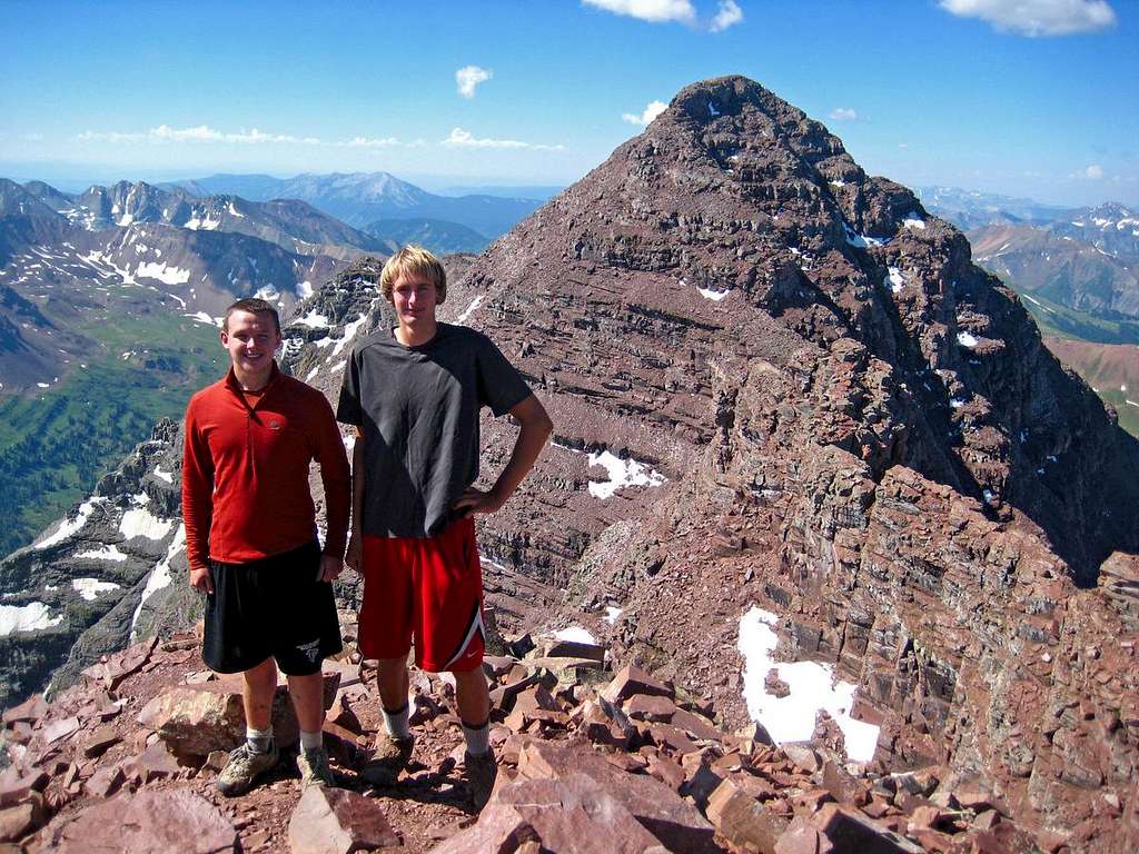 Matt Lemke and I on the Summit