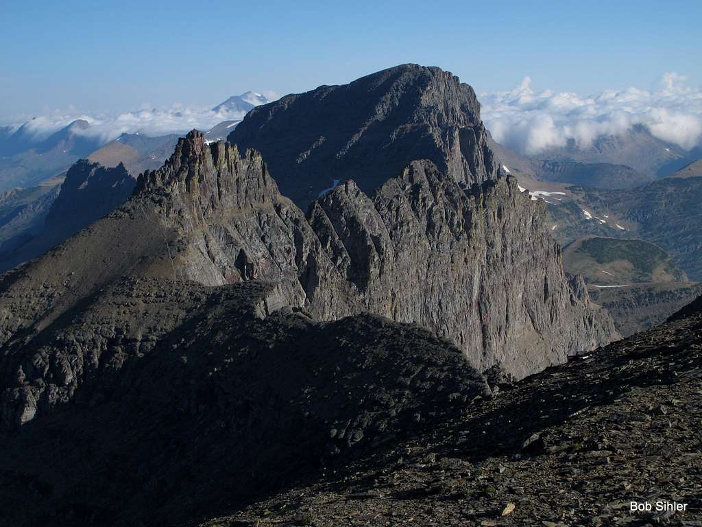 Bishops Cap and Mount Gould
