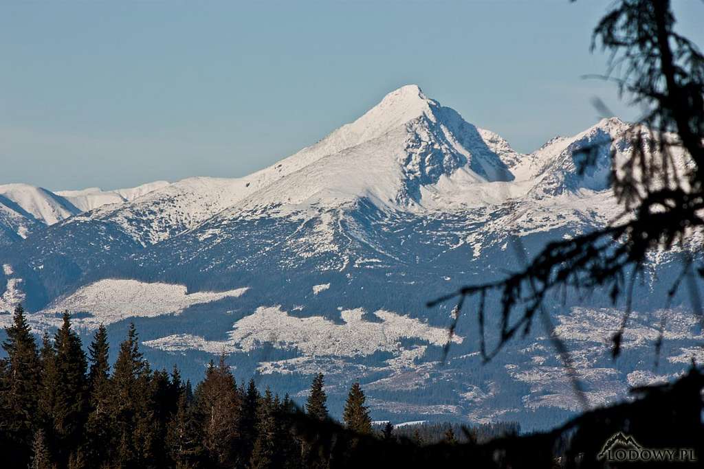 Krivan peak from Bartkova
