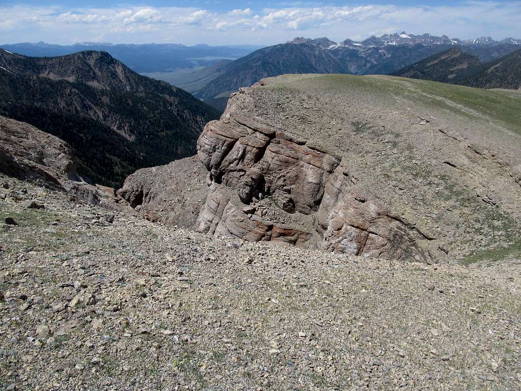 Coffin summit ridge