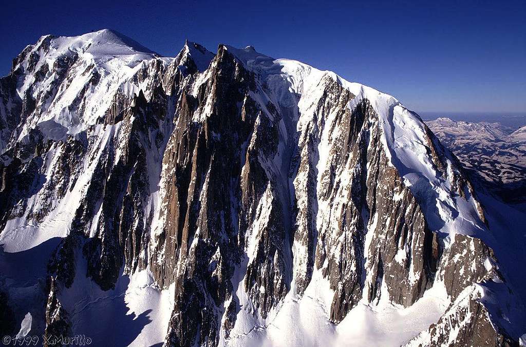 The Mont Blanc du Tacul range
