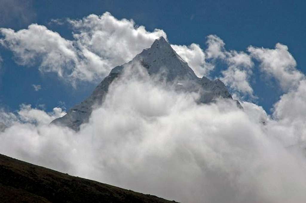 Ama Dablam from above...
