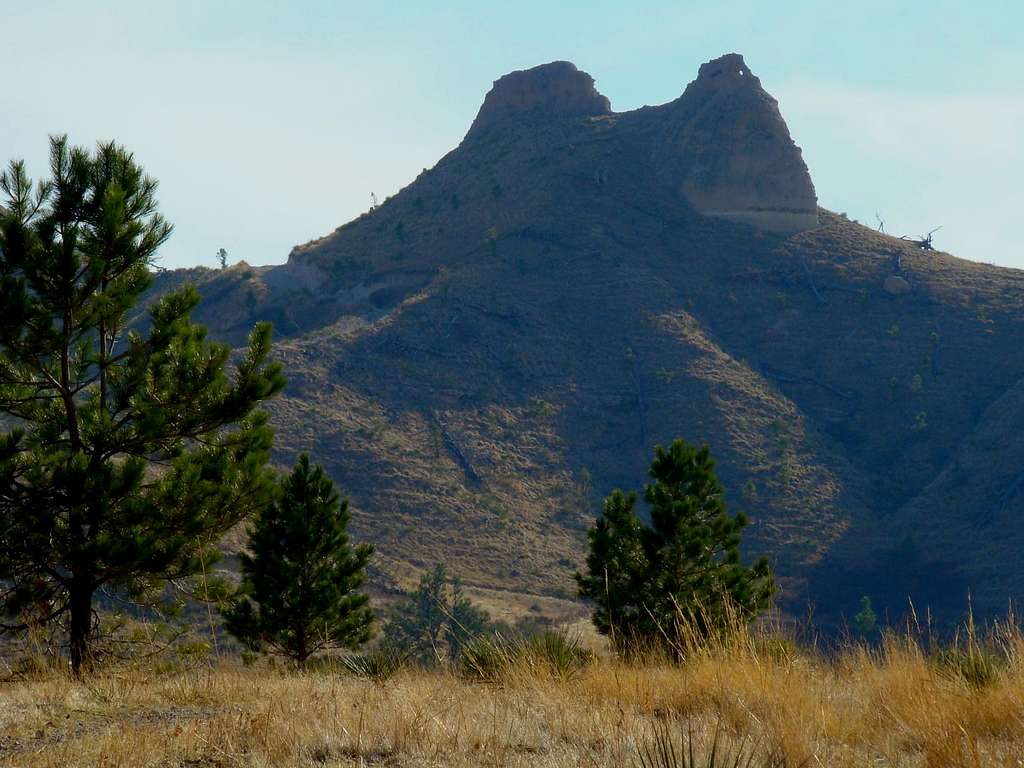 Rock Formation at Cheyenne Buttes
