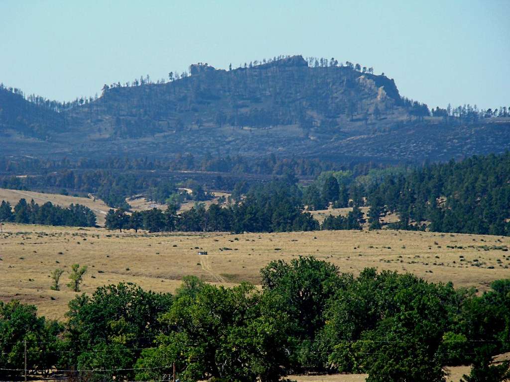 2012 Fire Aftermath on Flannigan Butte