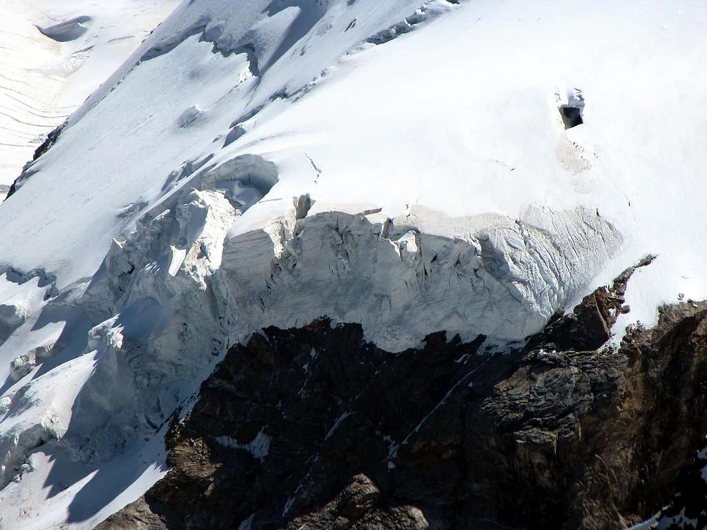 Glaciers of the Monte Rosa 