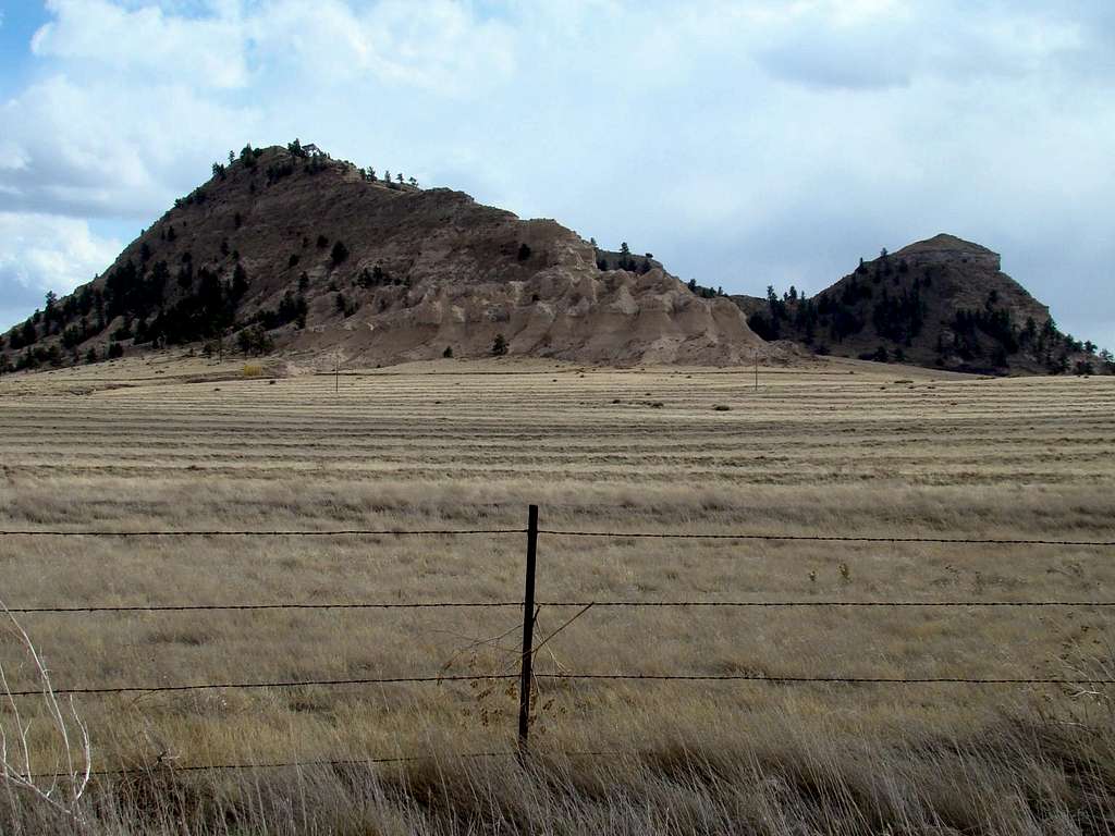 North side of Bead Mountain