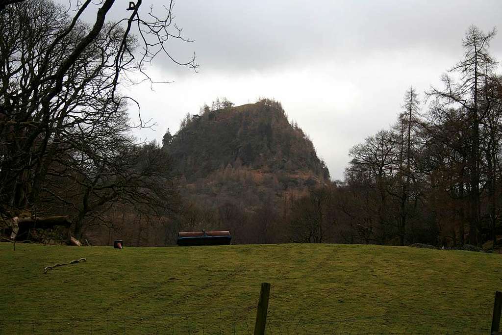 Castle Crag in Borrowdale