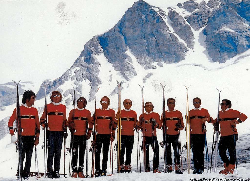 The ski instructors.